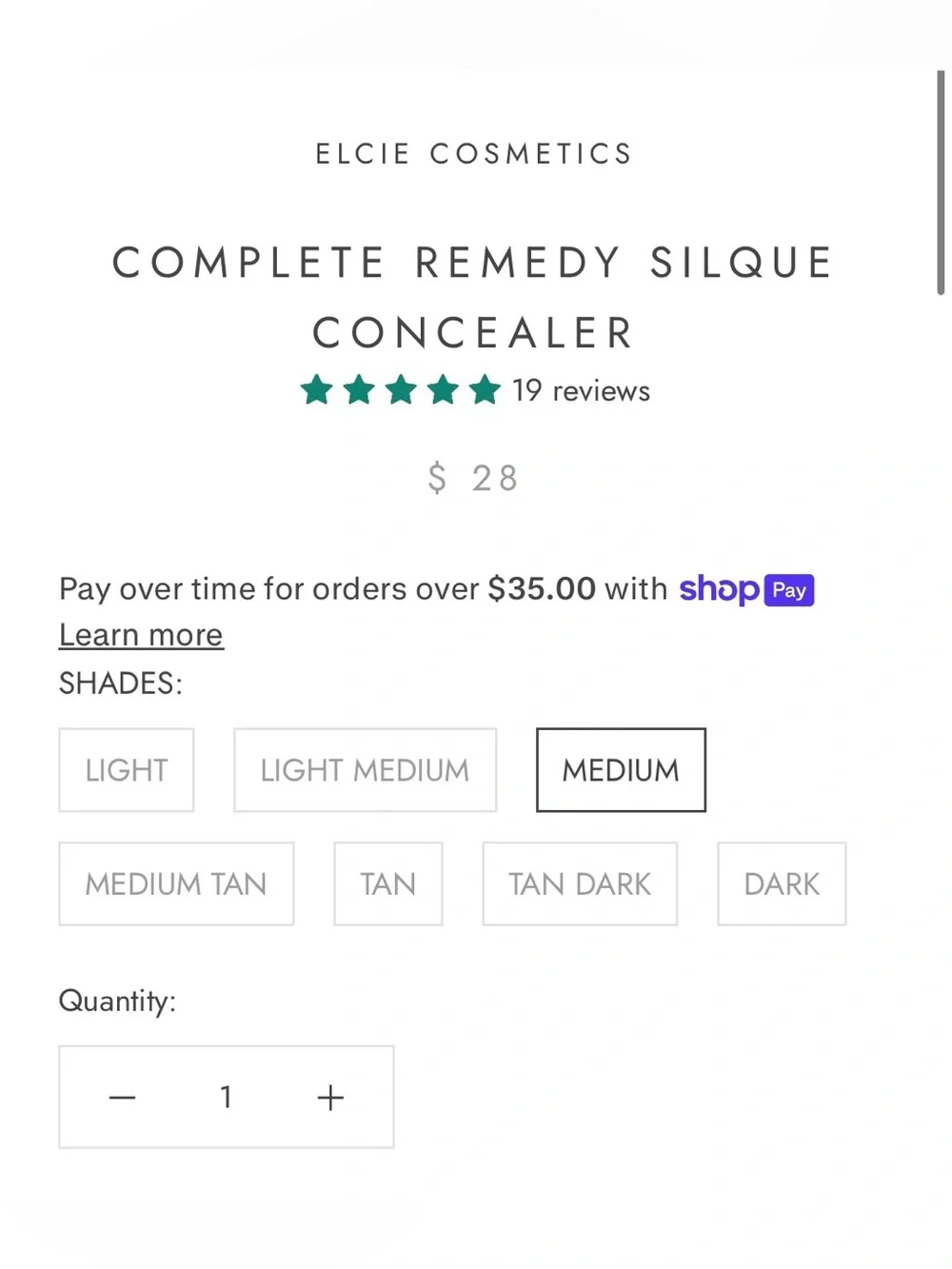 Elcie- Complete Remedy Silque Concealer